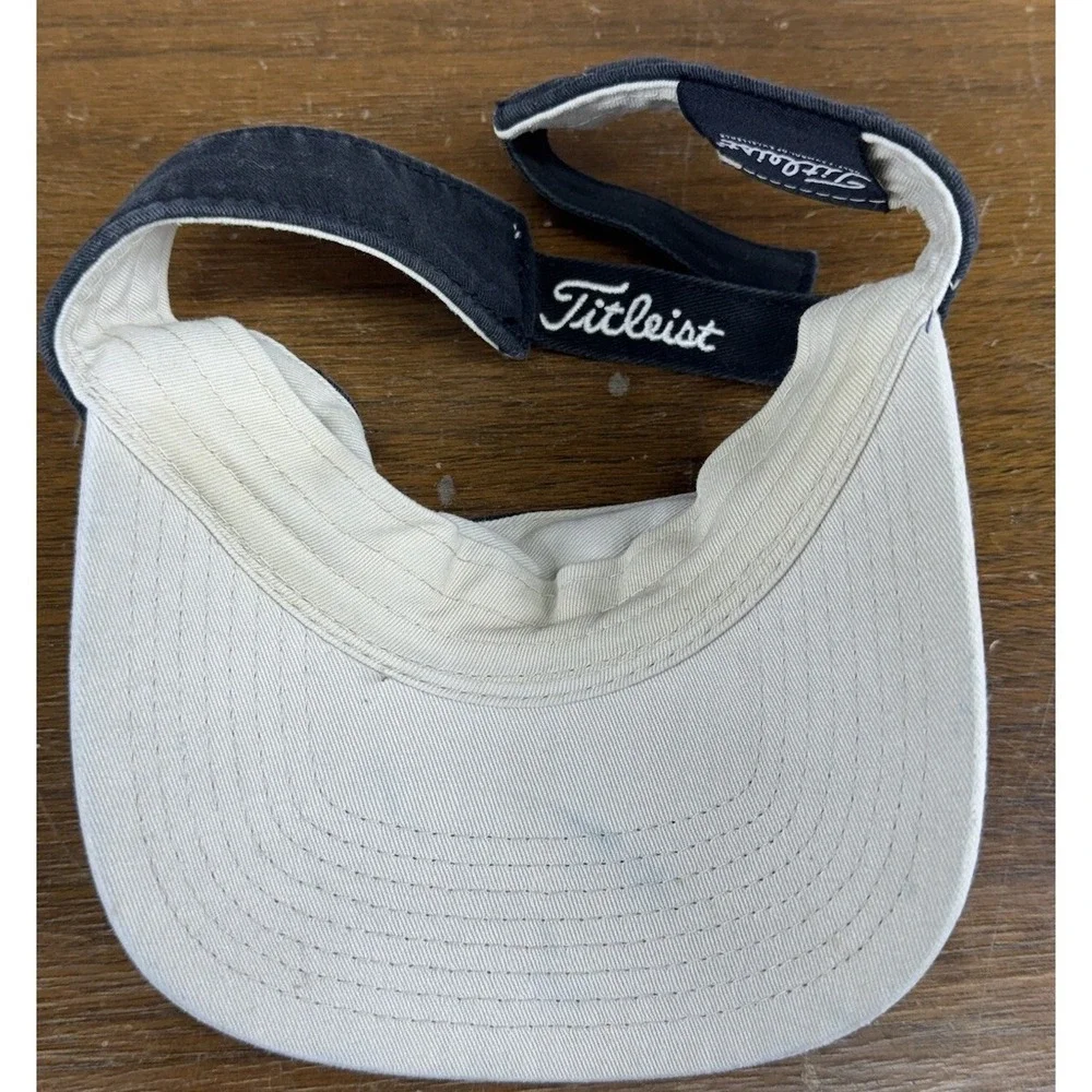 Titleist Low‎ Profile Golf Visor Black 100% Cotton